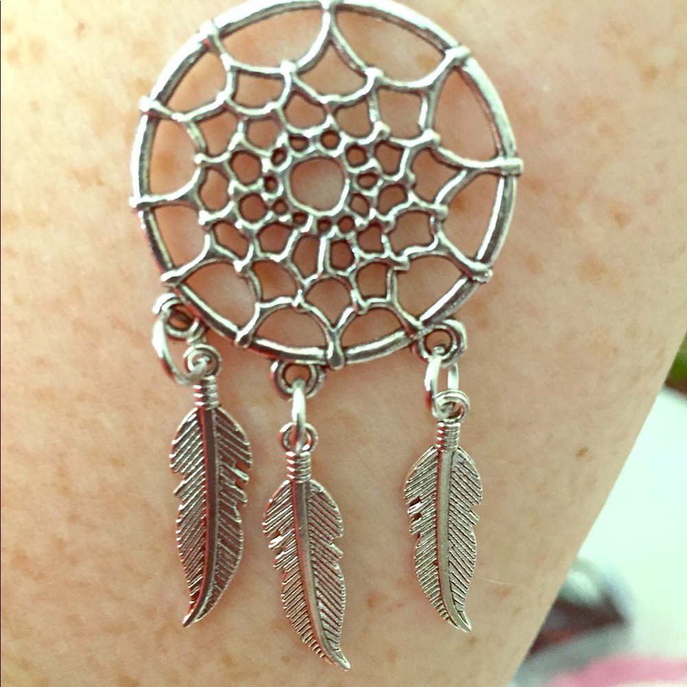 Dream catcher Earrings only. No necklace.